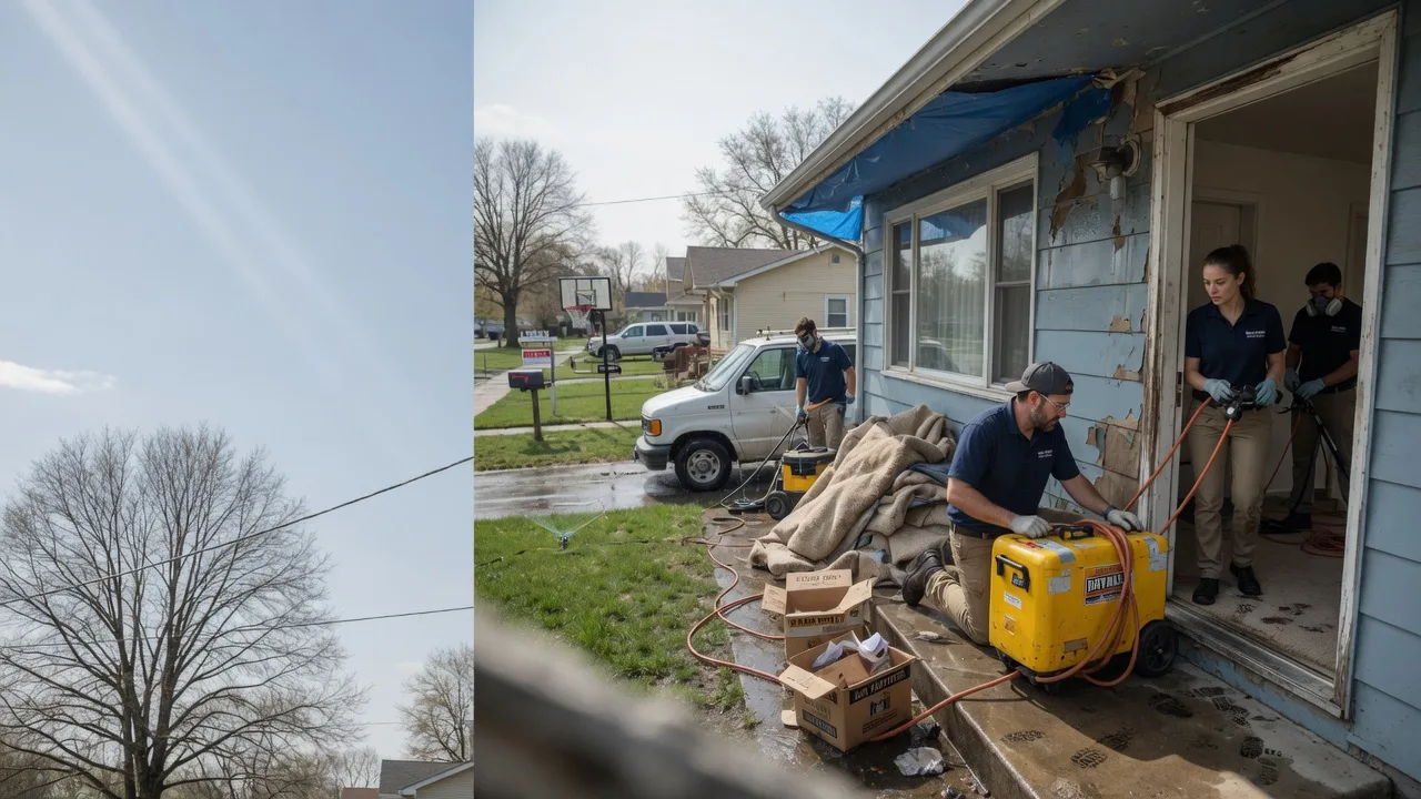Basement Flood Cleanup in Outing, MN near me